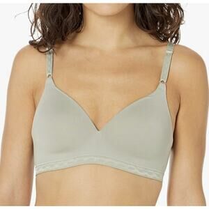 Warners Womens 34D Blissful Benefits Super Soft Wireless Lightly Lined Bra A33-3